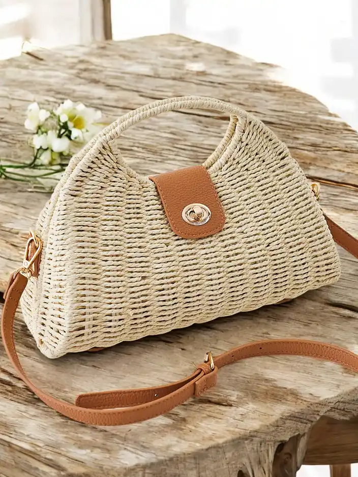 Royalfashion Kis fonott táskátípusú kézi táska