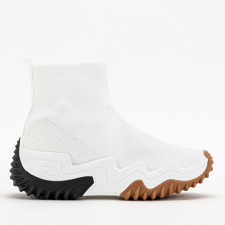 Fehér Női Tenera Platform magas tornacipő - Lábbeli