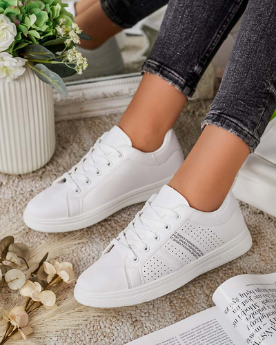 Royalfashion Női áttört Fortay tornacipő