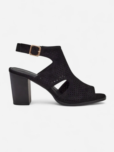 Royalfashion női kivágott blokk sarok szandál Abetle