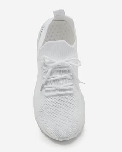 Erina női fehér szövet sportcipő - Lábbeli