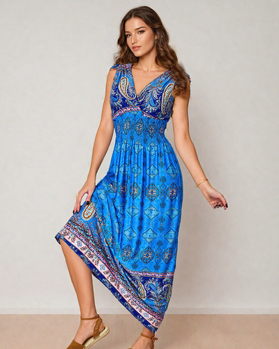 Royalfashion Női print midi ruha