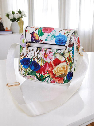 Royalfashion Női kis kézitáska ökobőrből Rose Belle