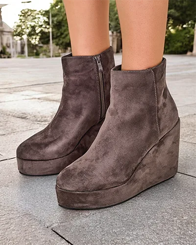 Royalfashion Női cipők talpas csizma Sieffa