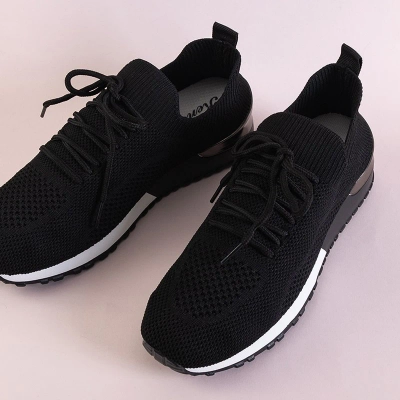 OUTLET Fekete női sportcipő a Buer-től - Lábbeli