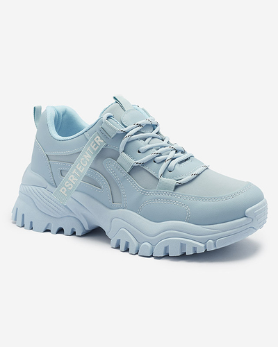 Kék női tornacipő sportcipő Evilpo- Footwear