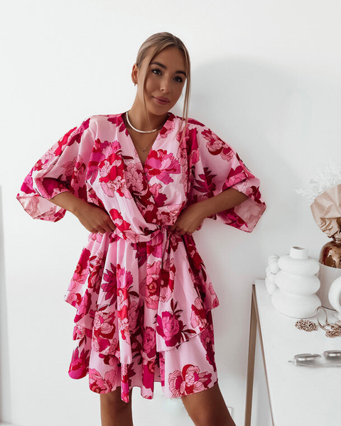 Royalfashion Női miniruha eredeti mintával