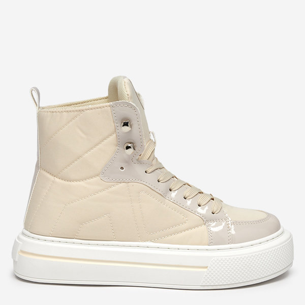 OUTLET Bézs színű női sportcipő Asmako- Lábbeli