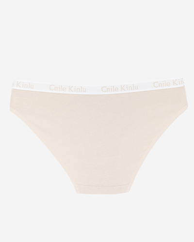 Női bézs bugyi - Fehérnemű