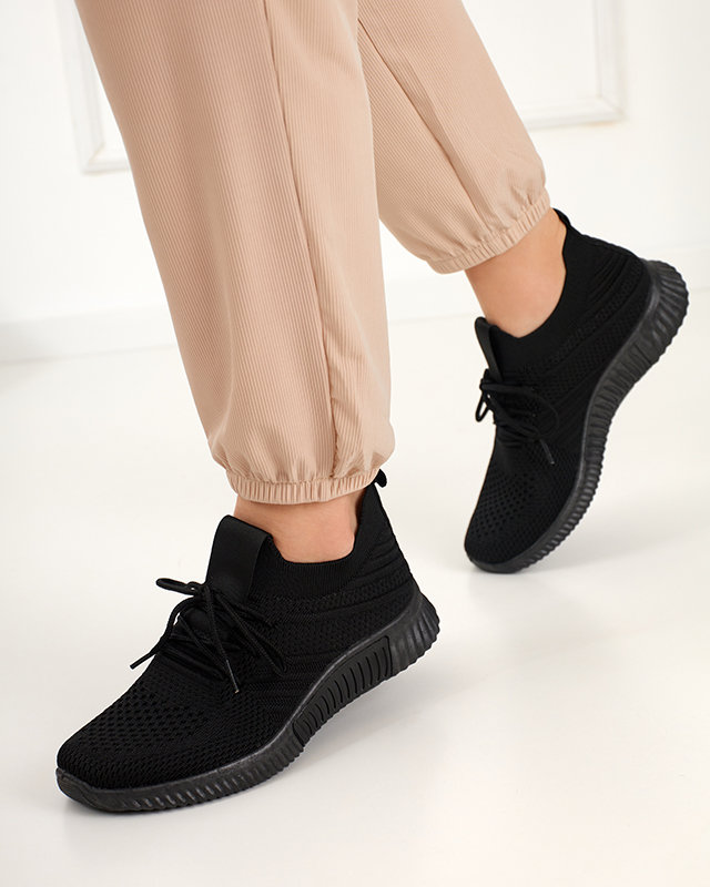 OUTLET Fekete Merisal női sportcipő - Lábbeli