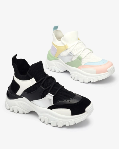 Női fehér-fekete sportcipő Ziragga- Footwear