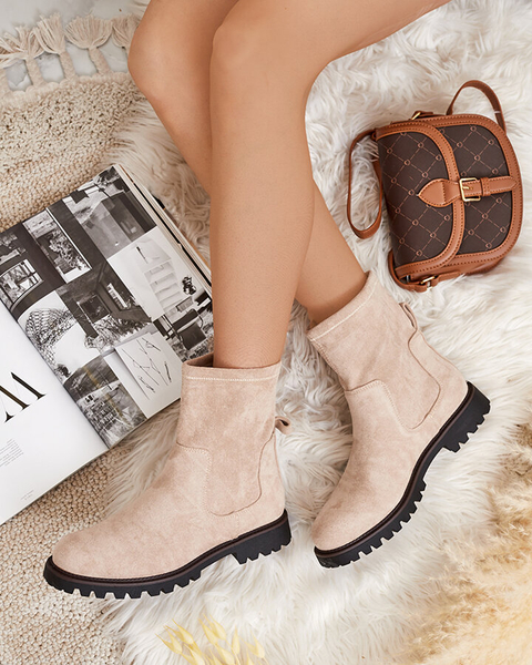 Royalfashion Eco-suede női Gebimma csizma