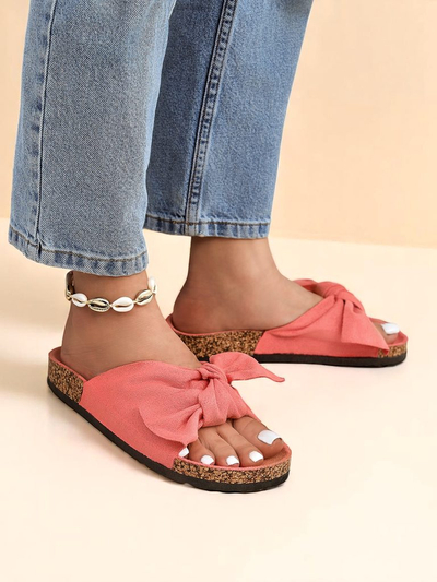 Royalfashion Női masnis papucs Bubble Sun