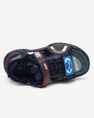 OUTLET Gyermek sötétkék szandál tépőzáras Wukapi - Lábbeli