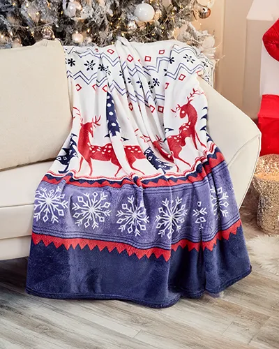 Royalfashion Karácsonyi takaró 200x220