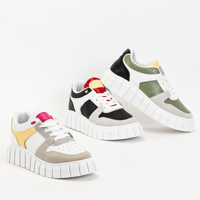 Nortelo bézs és fehér női sportcipő - Lábbeli