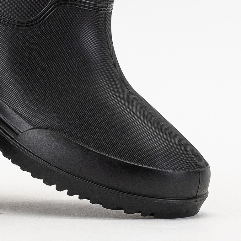 Matt fekete női esőcsizma Aqapi - Lábbeli