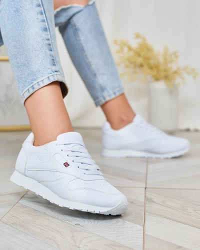 Royalfashion Classic női fehér sportcipő Reurabos