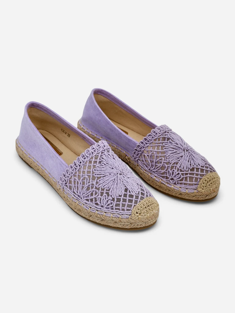 Royalfashion Női perforált espadrilles Verela