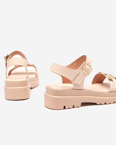 Bézs színű női szandál Blascita - Lábbeli