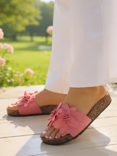 Royalfashion Női szandál virágokkal Foules