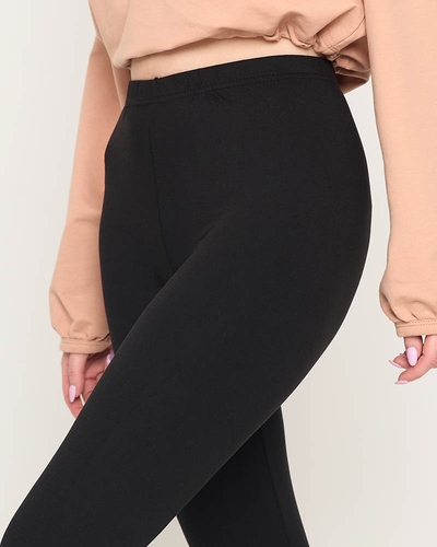 Fekete női leggings - Ruházat