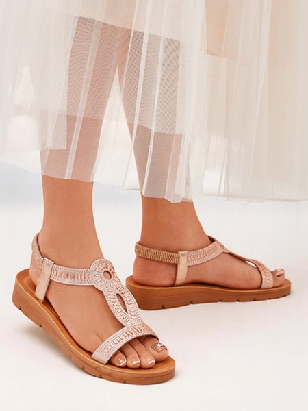 Royalfashion Női szandál dekoratív pántokkal Ava Shine