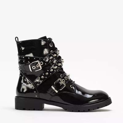 OUTLET Fekete női táskák Amriel jetekkel - Lábbeli