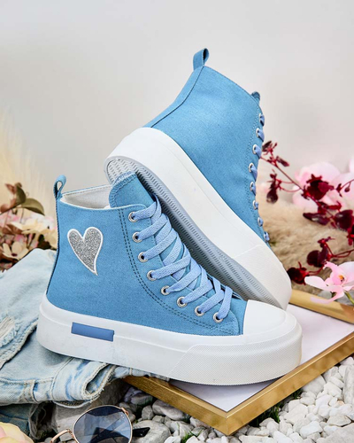 Royalfashion női Tris High Sneakers