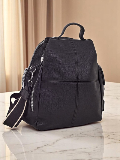 Royalfashion Kis női ökobőr hátizsák Luna Style