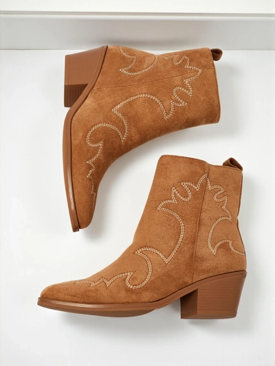 Velvet Ash női cowboy csizmák – sarokkal