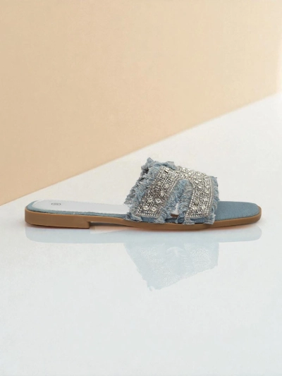 Royalfashion Női papucs strasszokkal CrystalEase