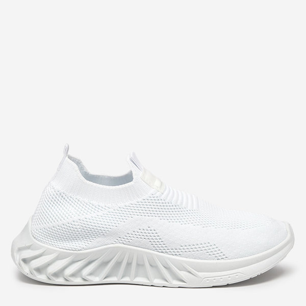 OUTLET Női fehér szőtt sportcipő Rozane- Lábbeli