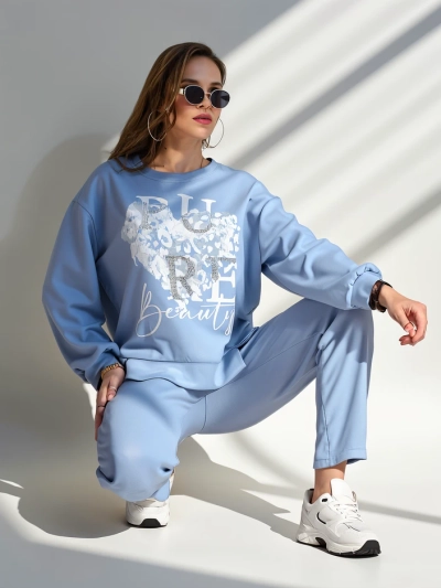 Royalfashion Női viszkóz szett nyomattal
