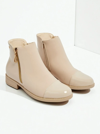 Serelith női eco bőr bokacsizma