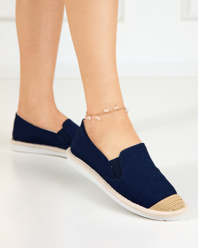 Sötétkék női espadrillák Joll- Footwear