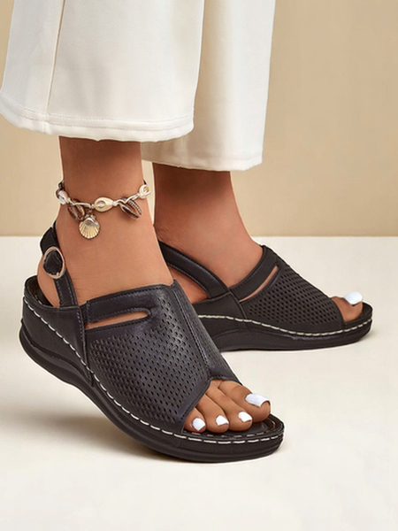 Royalfashion Női Mira szandál alacsony éktalppal