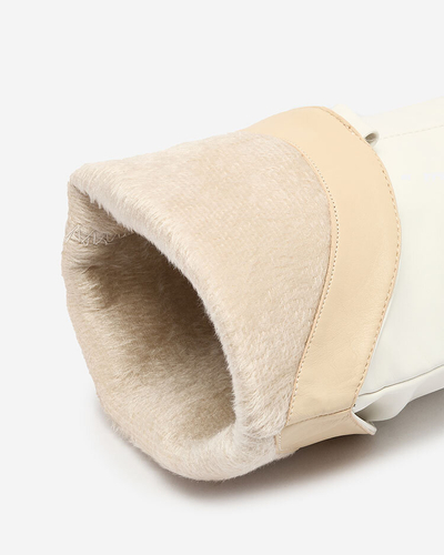 Royalfashion Barna női tűsarkú csizma dombornyomással Klasszikus Elegáns