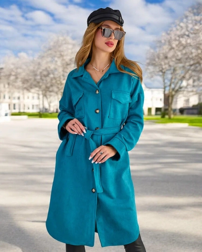 Royalfashion női ing típusú kabát