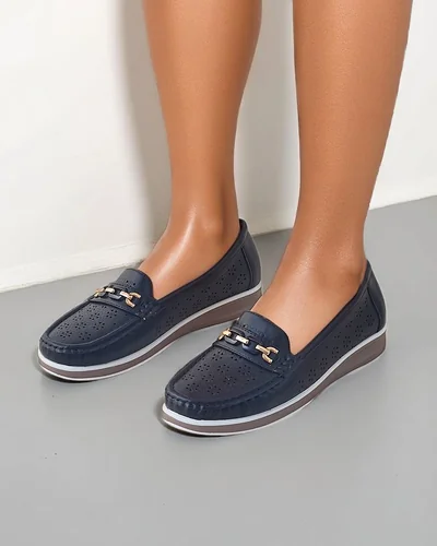 Royalfashion Női perforált mokaszin Cerro