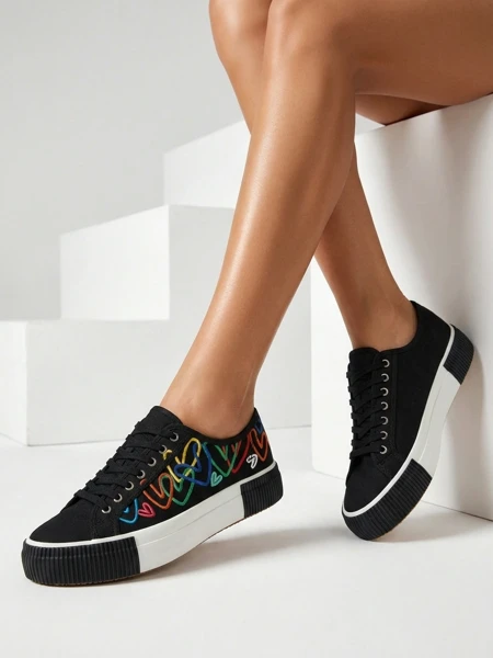 Royalfashion Női sneakers nyomattal Sercess