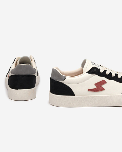 OUTLET White - fekete női sportcipő Rozzuci- Cipők