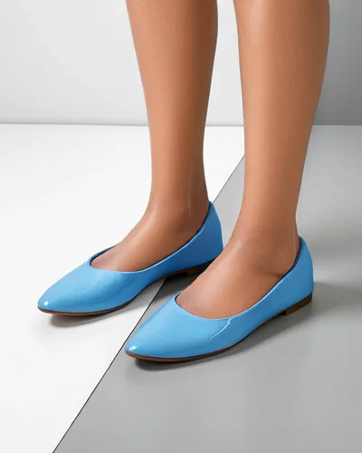 Royalfashion Női lakk balettcipők Aramiese