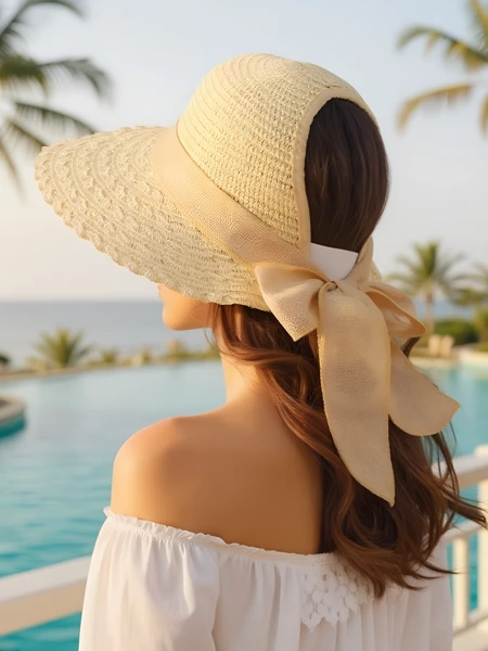 Royalfashion Női szalmakalap Mira Flare