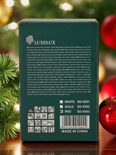 Karácsonyi illatgyertya Merry Christmas Happy New Year