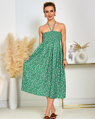 Royalfashion Női térdig érő, mintás ruha