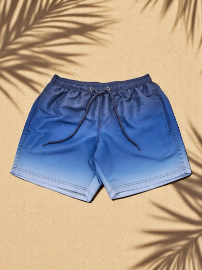 Royalfashion Férfi sport ombre rövidnadrág védőhálóval