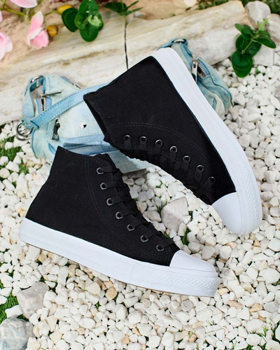 Royalfashion női magas tornacipő Hirria