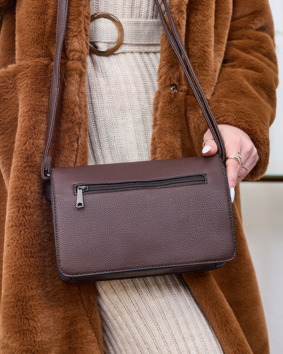 Royalfashion Barna női kézitáska