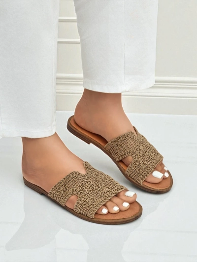 Rpyalfashion női szandál dekoratív pánttal Braida